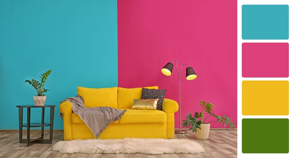 Colorful Room Walls