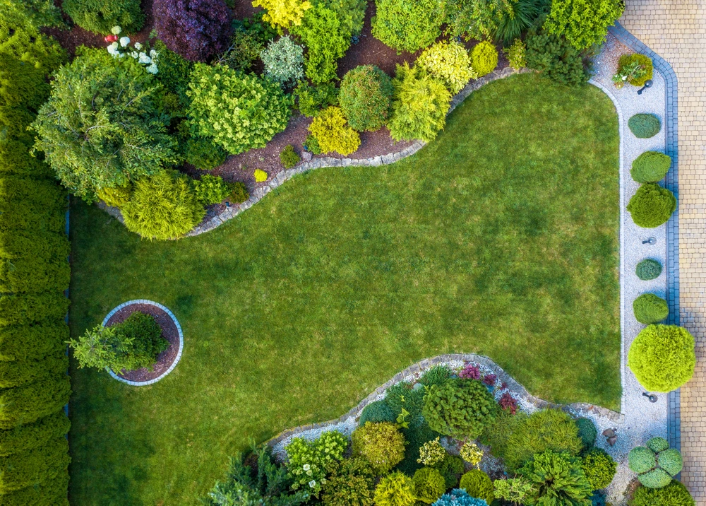 Beautiful Landscape ariel view