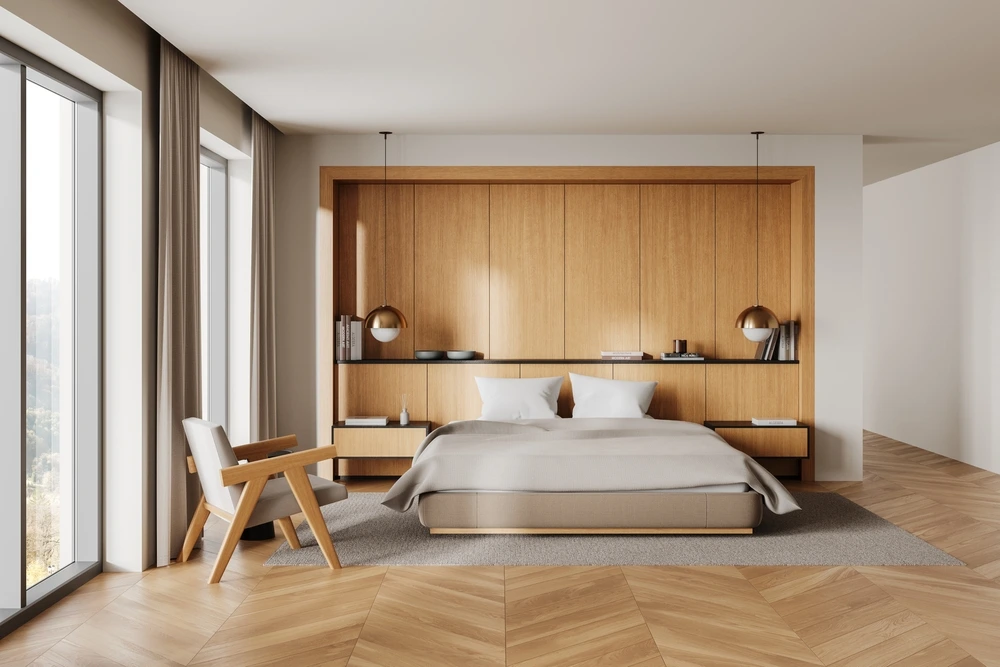 Bedroom Parquet Flooring