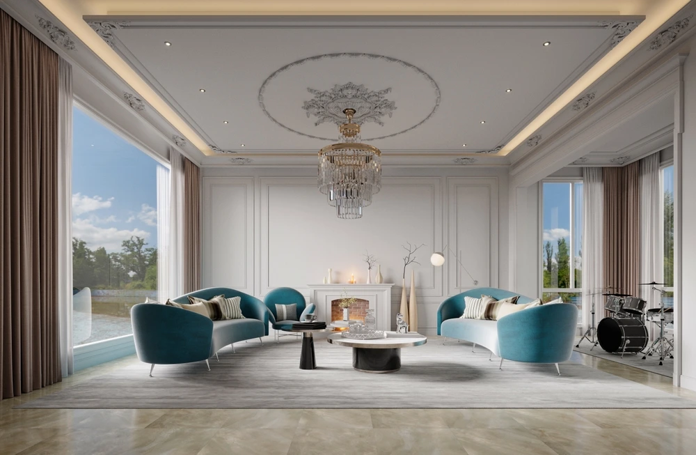 Luxury Villa spacious room
