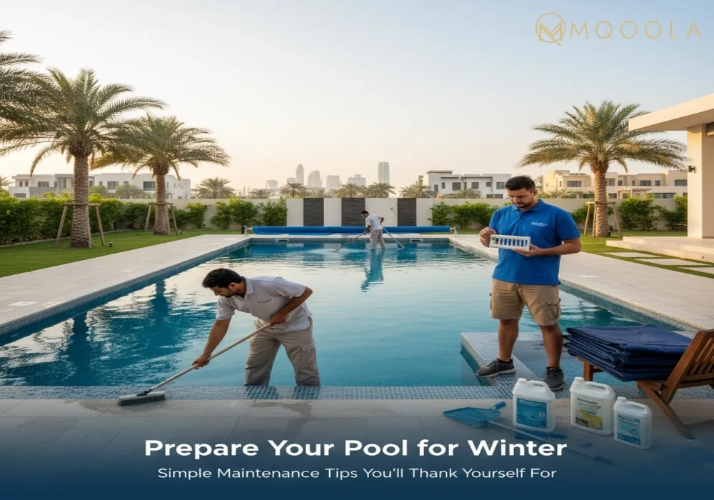 Prepare your pool for winter professionals cleaning pool