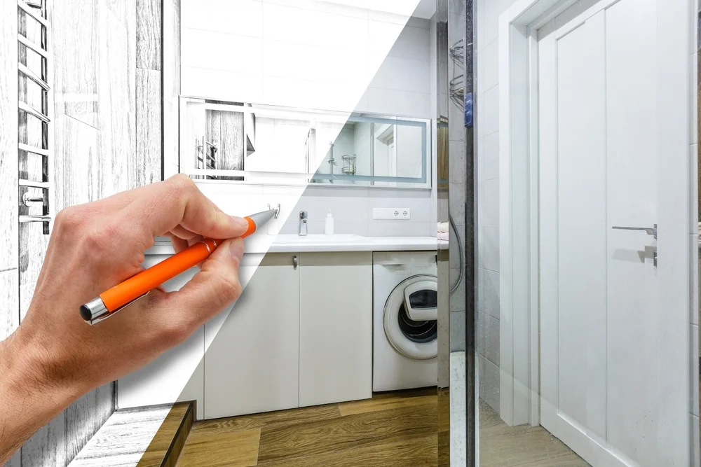 Refurbishment planning drawing